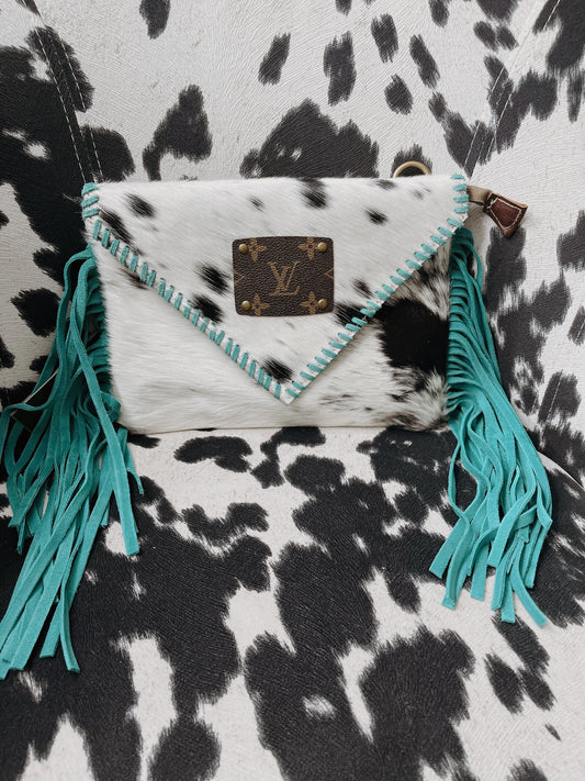 Turquoise LV Crossbody